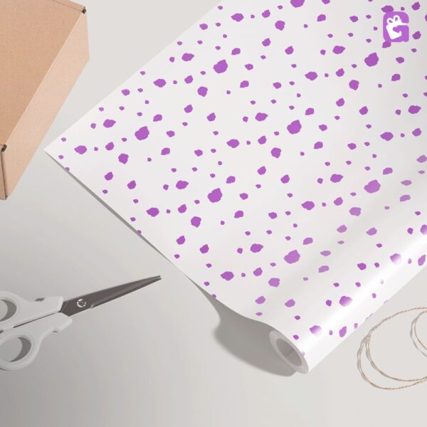 Purple Pattern Polka
