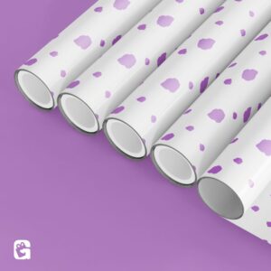 Purple Pattern Polka