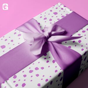 Purple Pattern Polka
