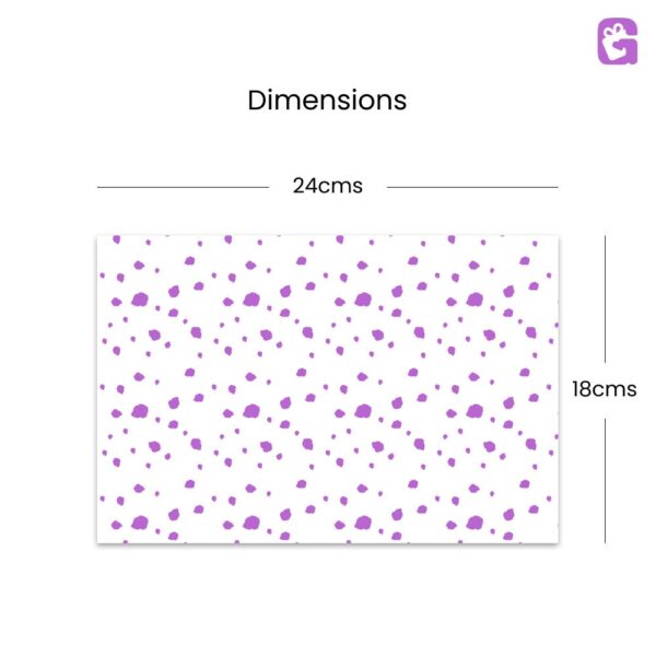 Purple Pattern Polka