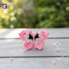 Buy handmade crochet butterfly keyring