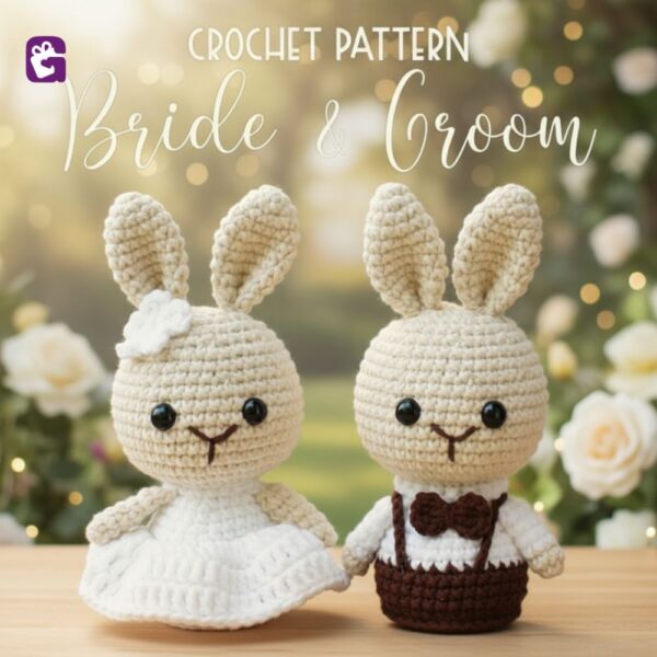 Shop handmade crochet couple figurines