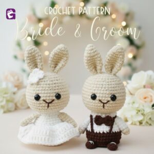 Order handmade crochet couple dolls