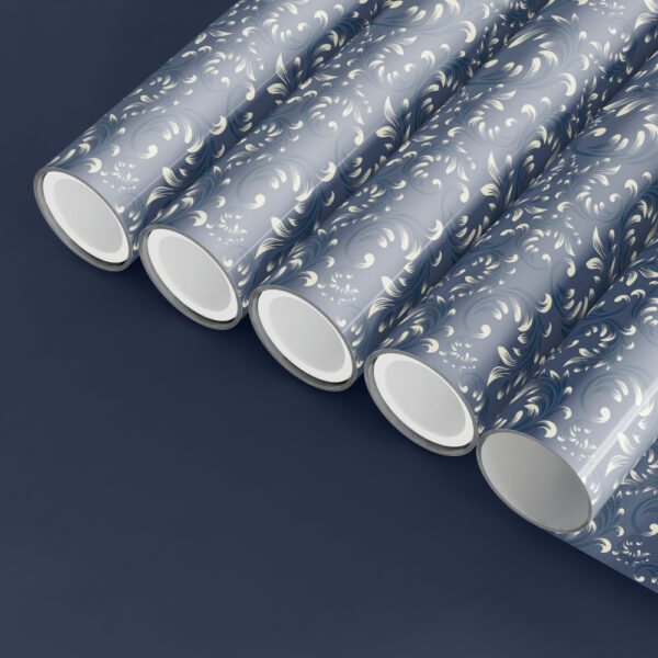 25 15 Midnight Hibiscus Gift Wrapping Paper