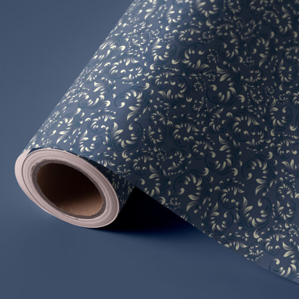 8470134 6 Midnight Hibiscus Gift Wrapping Paper