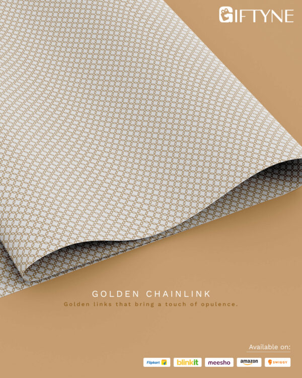 Chain Gift Wrapping Paper