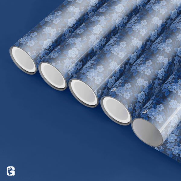 Midnight Hibiscus Image Second Midnight Hibiscus Gift Wrapping Paper