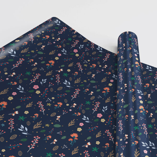 Floral Gift Wrapping Paper