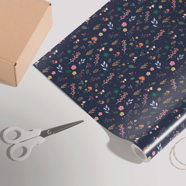 Floral Gift Wrapping Paper
